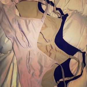 Set of 3 nursing bras
